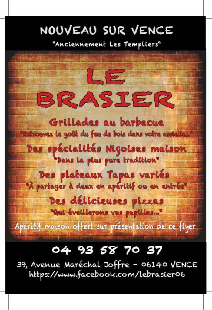 Imprimvit Creation Impression Flyers Cagne Sur Mer Flyer 3